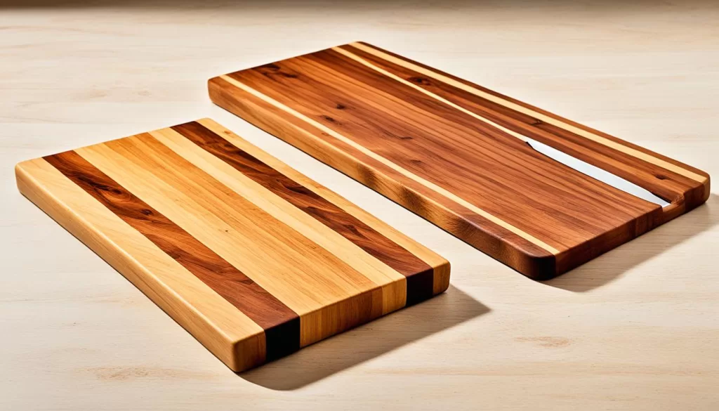 acacia wood vs bamboo cutting board