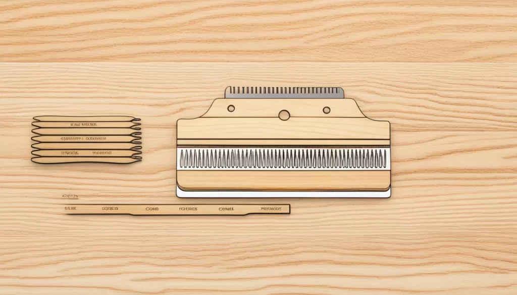 wooden comb ordering process