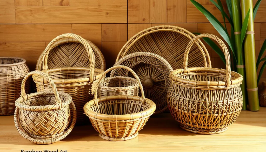 Bamboo Woven Baskets