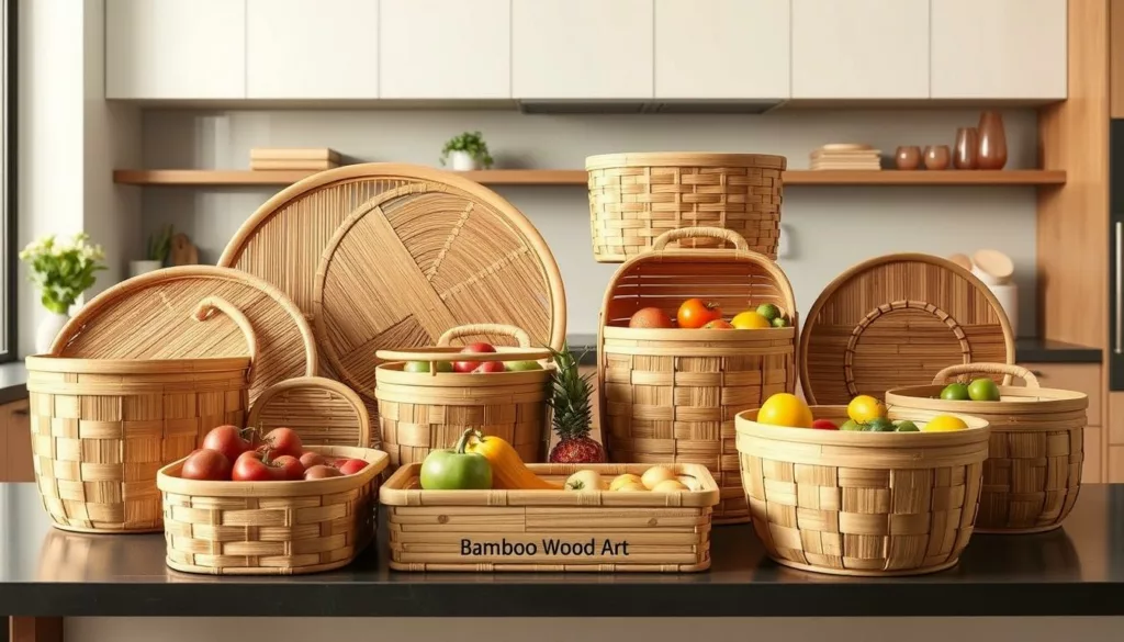 Best bamboo baskets for kitchen organization