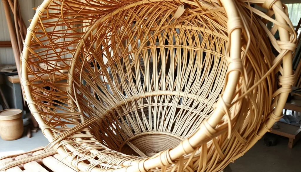 bamboo basket construction