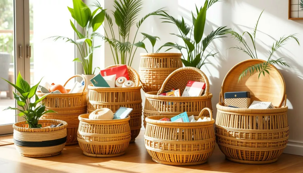 bamboo home organization