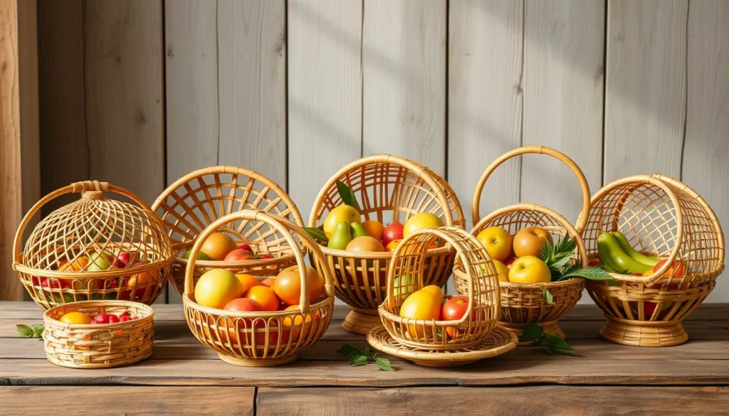 decorative bamboo fruit baskets wholesale