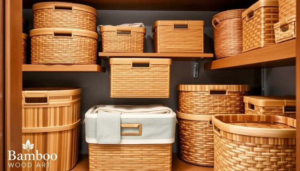 stylish baskets for pantry